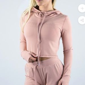 Cropped hoodie